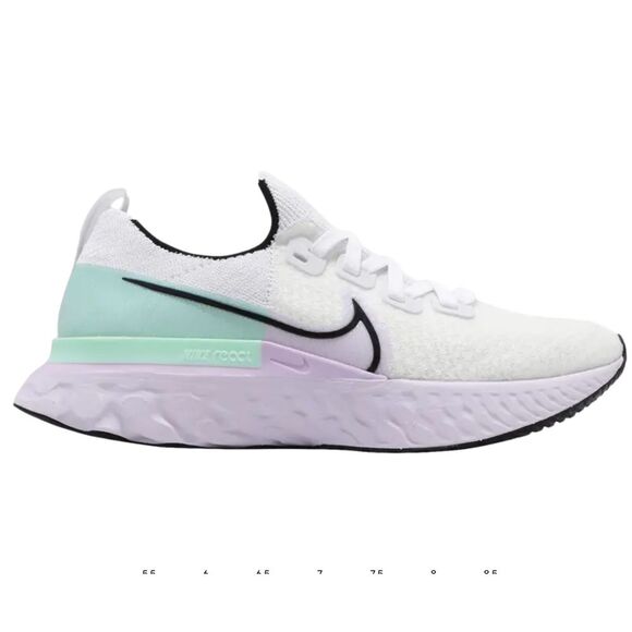 Nike‎ Infinity React Road Running Shoes Iced Lilac White Womens 8.5 EU 6 EU 40 - Picture 1 of 13